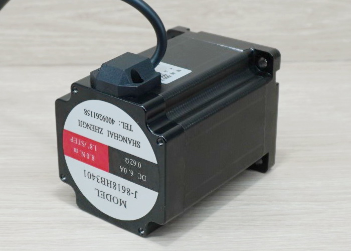 Zhengji - Stepper Motor (Nema34) แรงบิด 8N.m 6A Shaft 14mm (J-8618HB3401)
