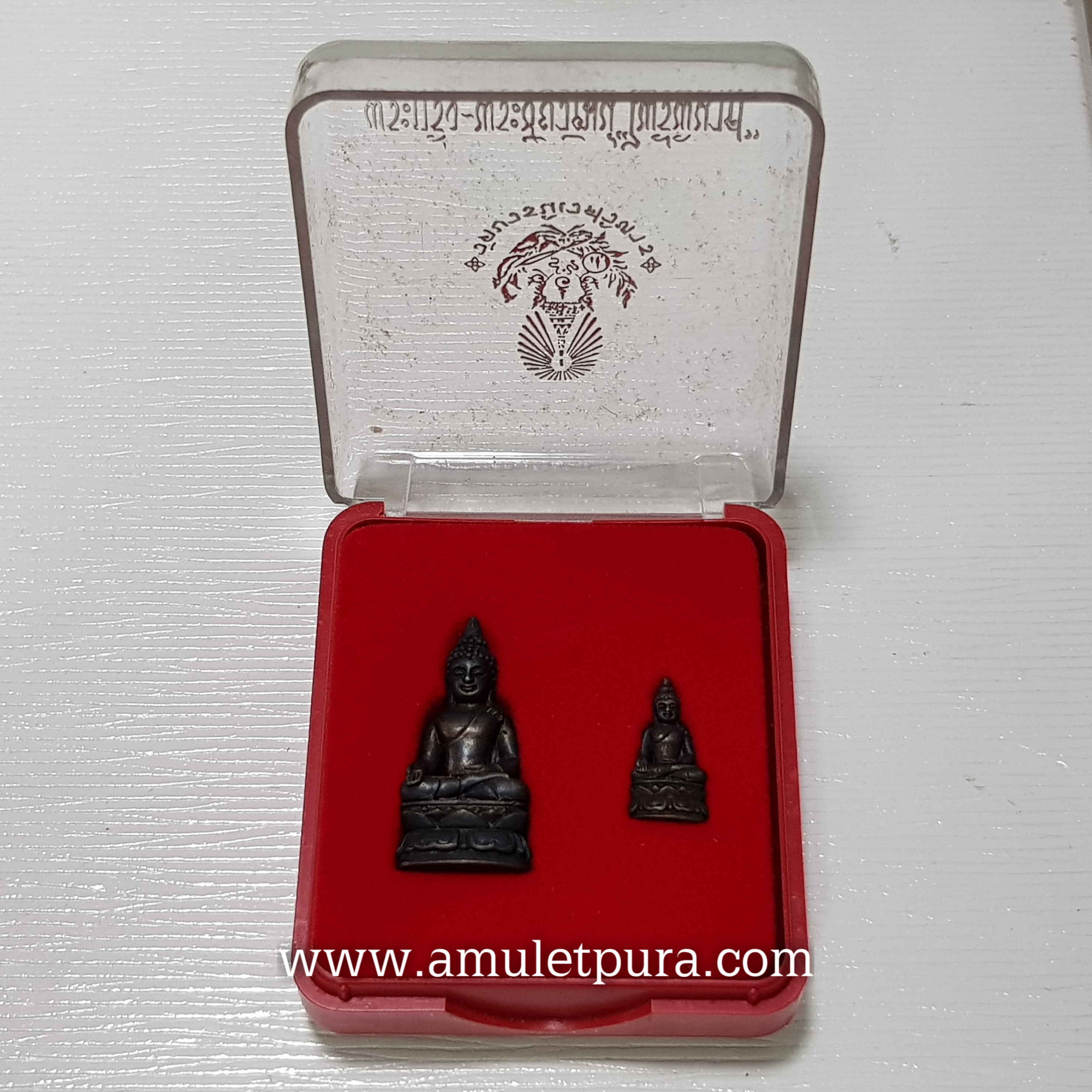 พระกริ่ง-พระชัยวัฒน์ ไพรีพินาศ(สัมฤทธิ์รมดำ)ปี50 วัดบวรนิเวศวิหาร กรุงเทพมหานคร