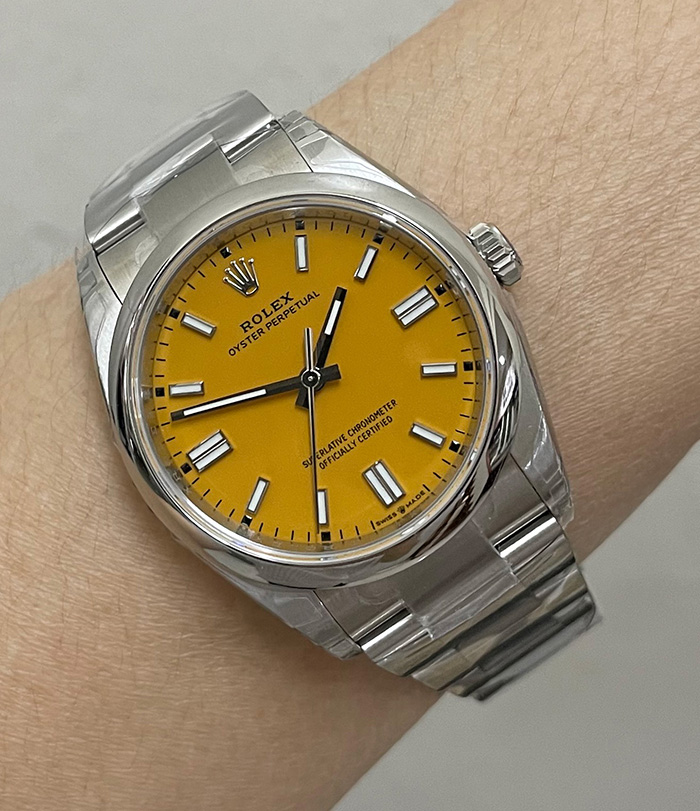 ROLEX OP36 YELLOW 36 MM. VSF