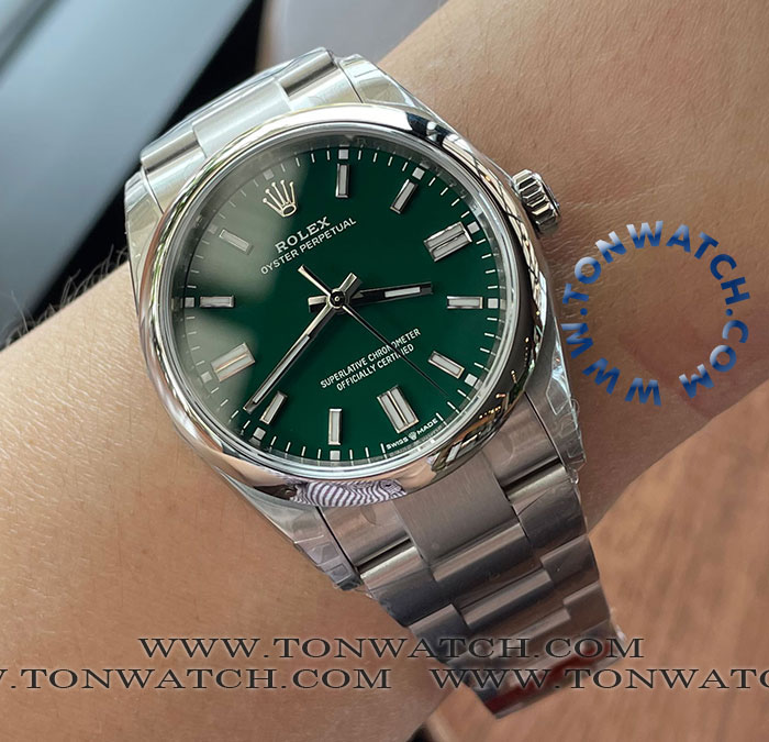 ROLEX OP36 GREEN 36 MM. VSF