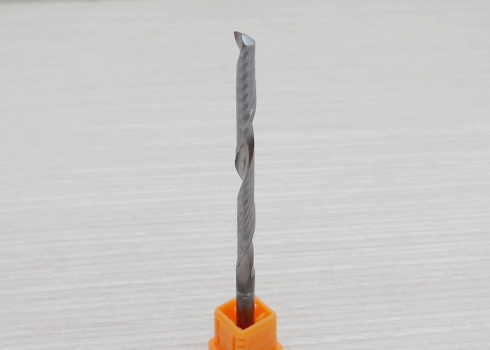 Wood/Acrylic - 4x4x52mm Single Flute Bit Carbide End Mill (SHKxCEDxCEL) เกรด 1A