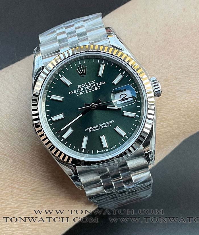 ROLEX DATEJUST 36 Mint Green (VSF)