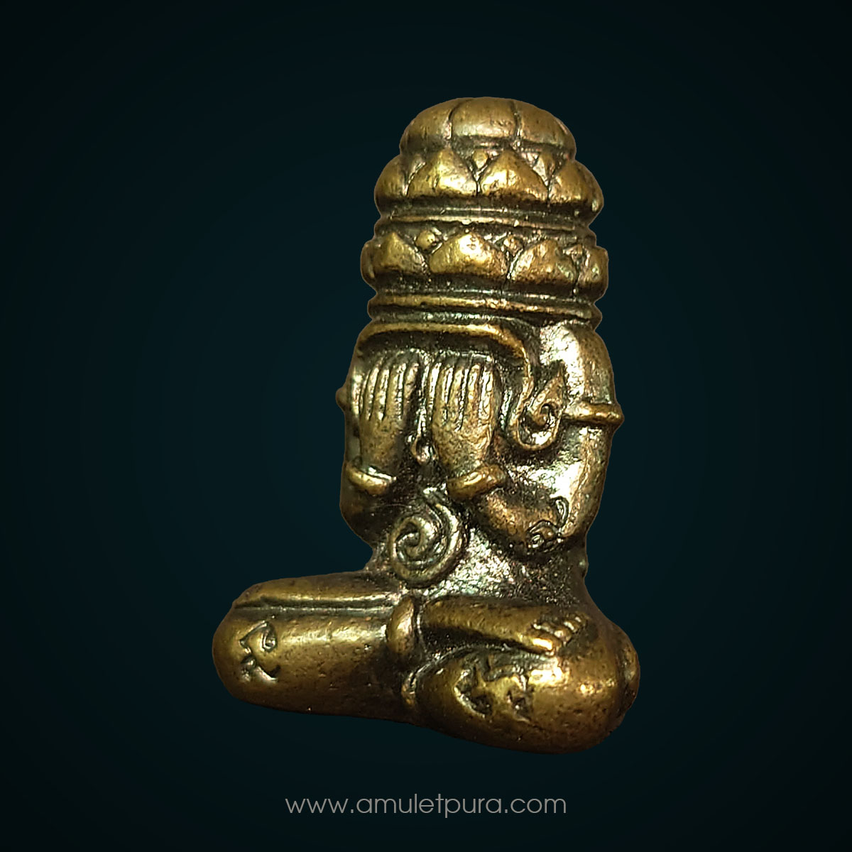 พระปิดตาพังพระกาฬ รุ่นเหล็กไหลพันล้าน ปี59 วัดแดงประชาราษฏร์ จ.นนทบุรี (มีโค้ด บรรจุกริ่ง ซึ่งเป็นแร่เหล็กไหลจากเขาอึมครึม)