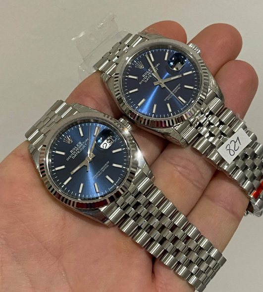 ROLEX DATEJUST 36 BLUE (VSF)