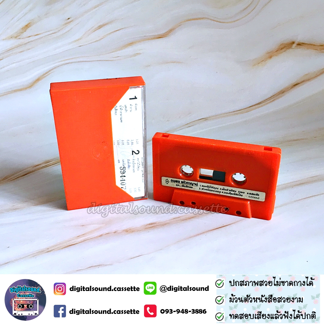 ม้วนเทป เทปคาสเซ็ท แจ้ ดนุพล แก้วกาญจน์ อัลบั้ม ฝันสีทอง
