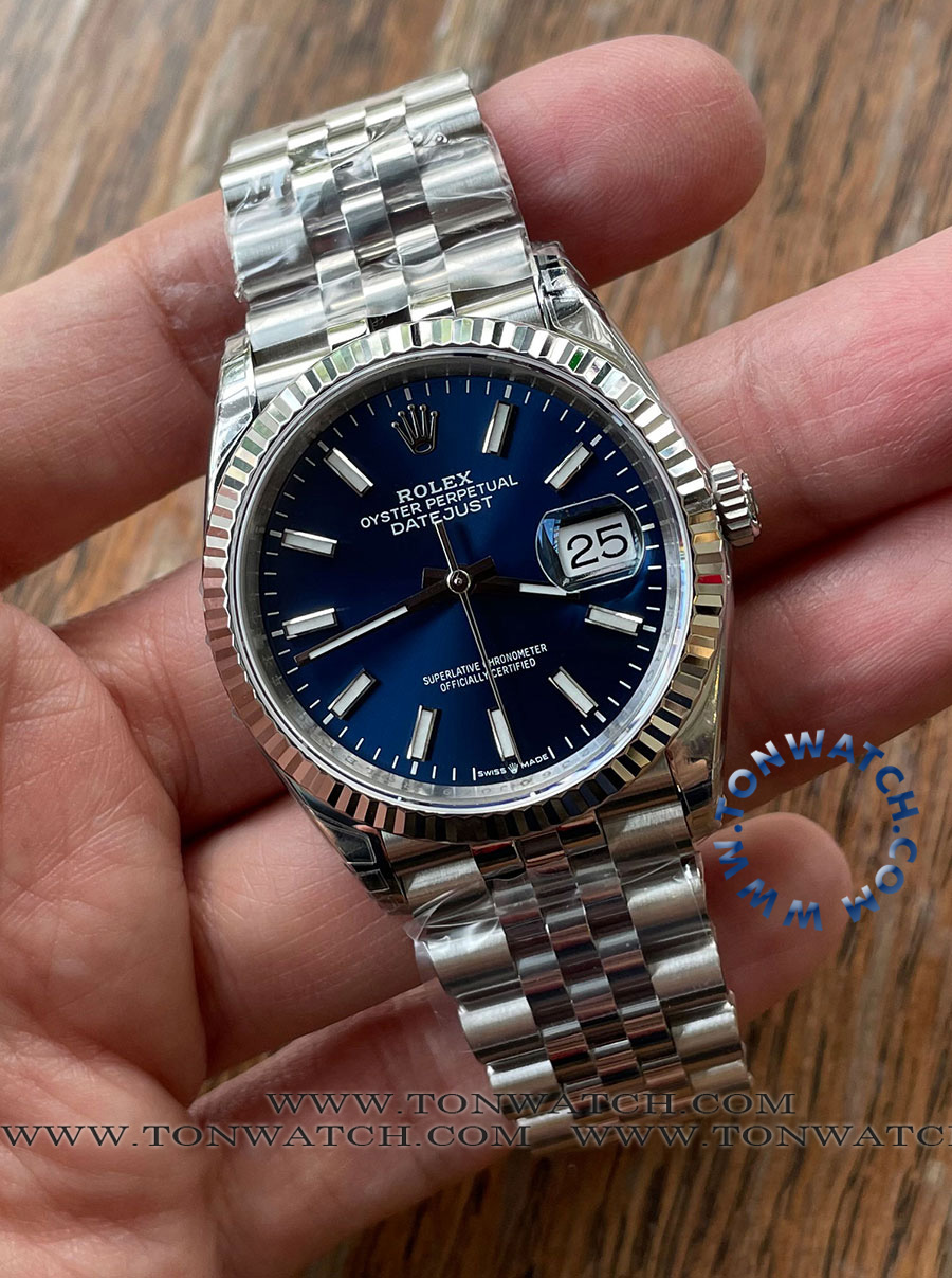 ROLEX DATEJUST 36 BLUE (VSF)