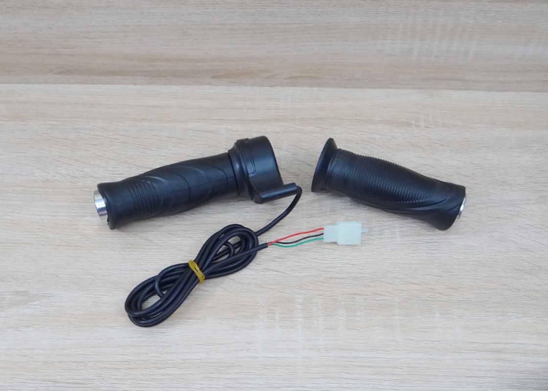 3 Wire Twist Throttle Hand Grip (Left & Right) 24V-48V For Electirc Scooter Bike