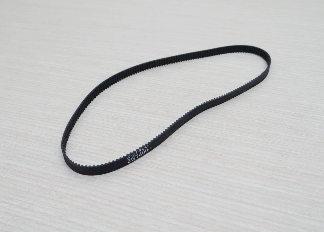 Belt closed loop rubber 400-2GT-6 (Closed-loop length 400mm, 2GT timing belt, width 6mm)