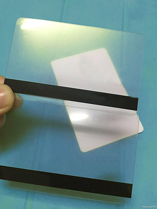 ขายปลีก บัตรพลาสติกใสเปล่า บัตรพรีปริ๊นท์ พิมพ์เพิ่มเอง