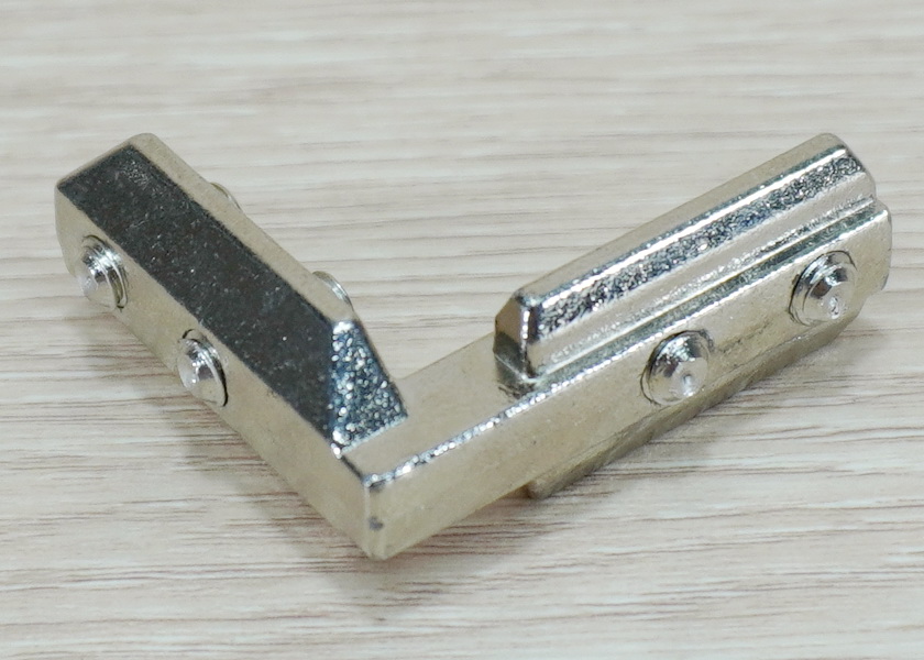 Inner Bracket 4-Hole สำหรับ Series 40 Alu Profile + น็อตยึด M6