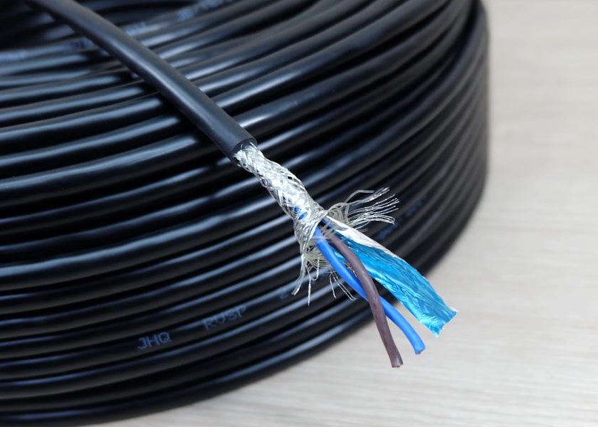 2 core X 1.0 mm² Shielded Wire RVSP Signal Line Shielded Twisted Pair (1m)