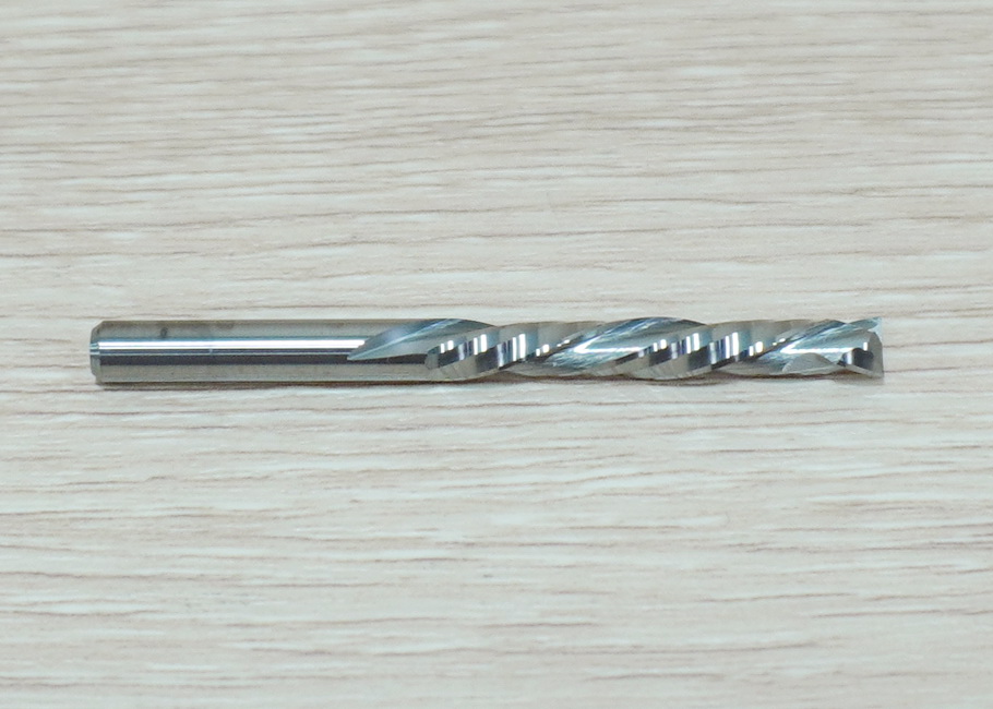 Double-Edged Compound Milling Cutter 4x4x28mm Blade Spiral Carbide เกรด 3A