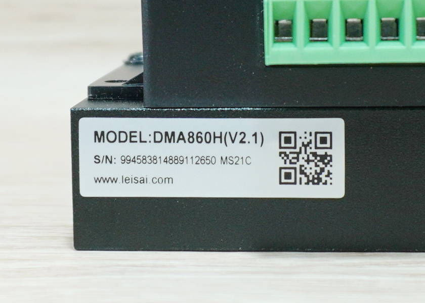 DMA860H (Leadshine) Microstep Driver Peak 7.2A, 18-80 VAC 2-phase