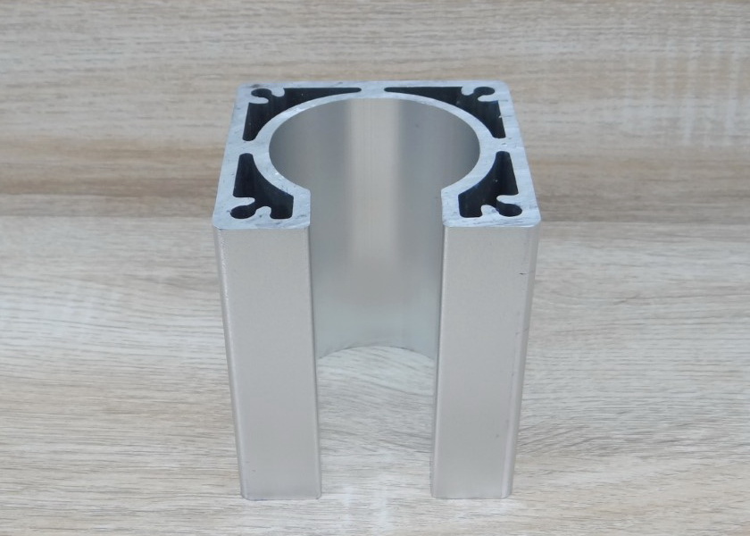 Nema34 (White) Aluminium Base Mounting Bracket 100mm