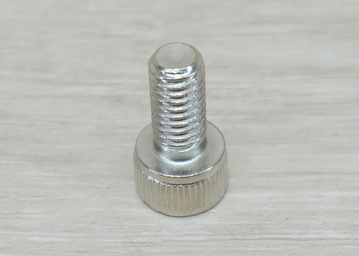 Hex Socket Cap Screw M6x12mm Nickel-plated (20ตัว/ถุง)