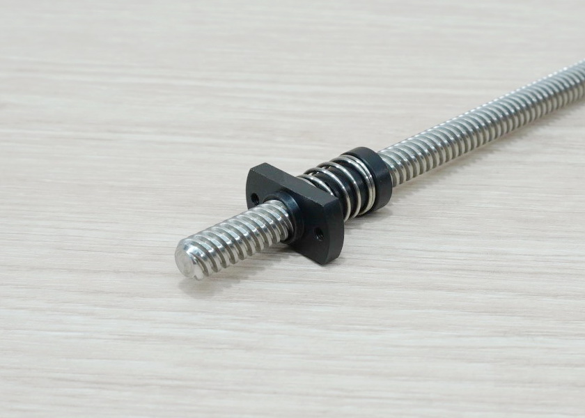 TR8 POM Nut ลดการคลอน T8 (Lead 8mm) Trapezoidal Screw (ลื่น,แรงเสียดทานต่ำ)