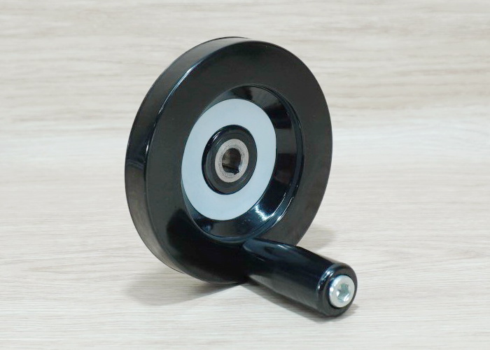 100mm Bakelite-Solid Handwheel Bore 10mm+Keyway 3mm