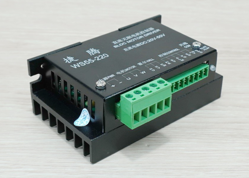 WS55-220 Brushless DC Motor Driver 500W DC20-50V Max 15A