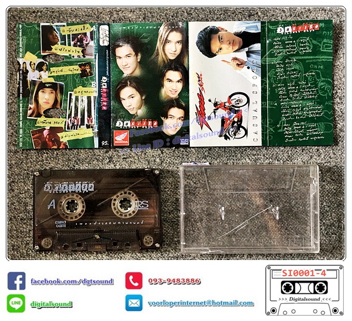 เทปคาสเซ็ท รวมศิลปิน อัลบั้ม วัยระเริง