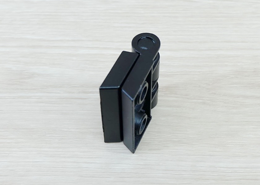 บานพับ Zinc Alloy Hinge for Alu-Profile 4040 ระยะรู 40x25 mm (สีดำ)