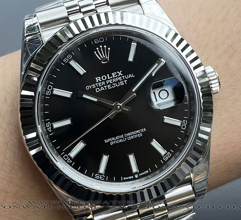 ROLEX DATEJUST41 BLACK VSF