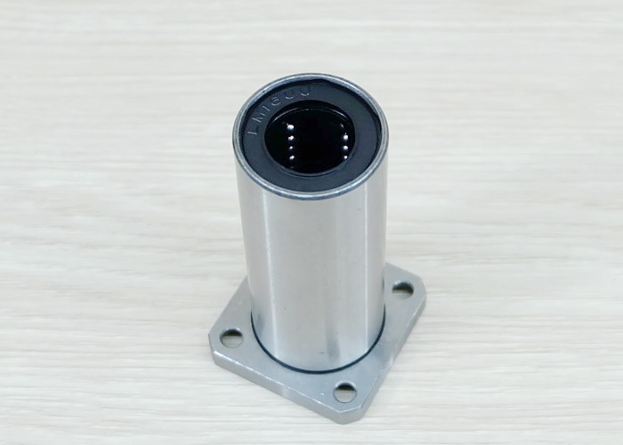 LMK16LUU 16x28x70mm Square Flange Long Linear Ball Bearing 16mm