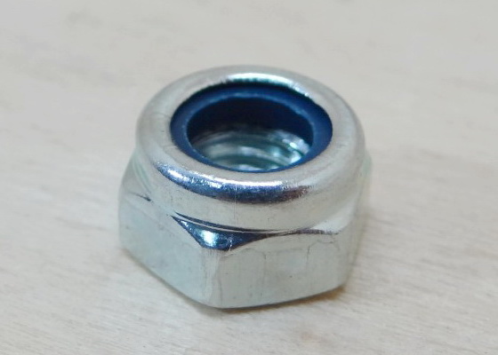 หัวน็อตล็อค Hex Lock Nut M8x1.25 (10ตัว/ถุง)