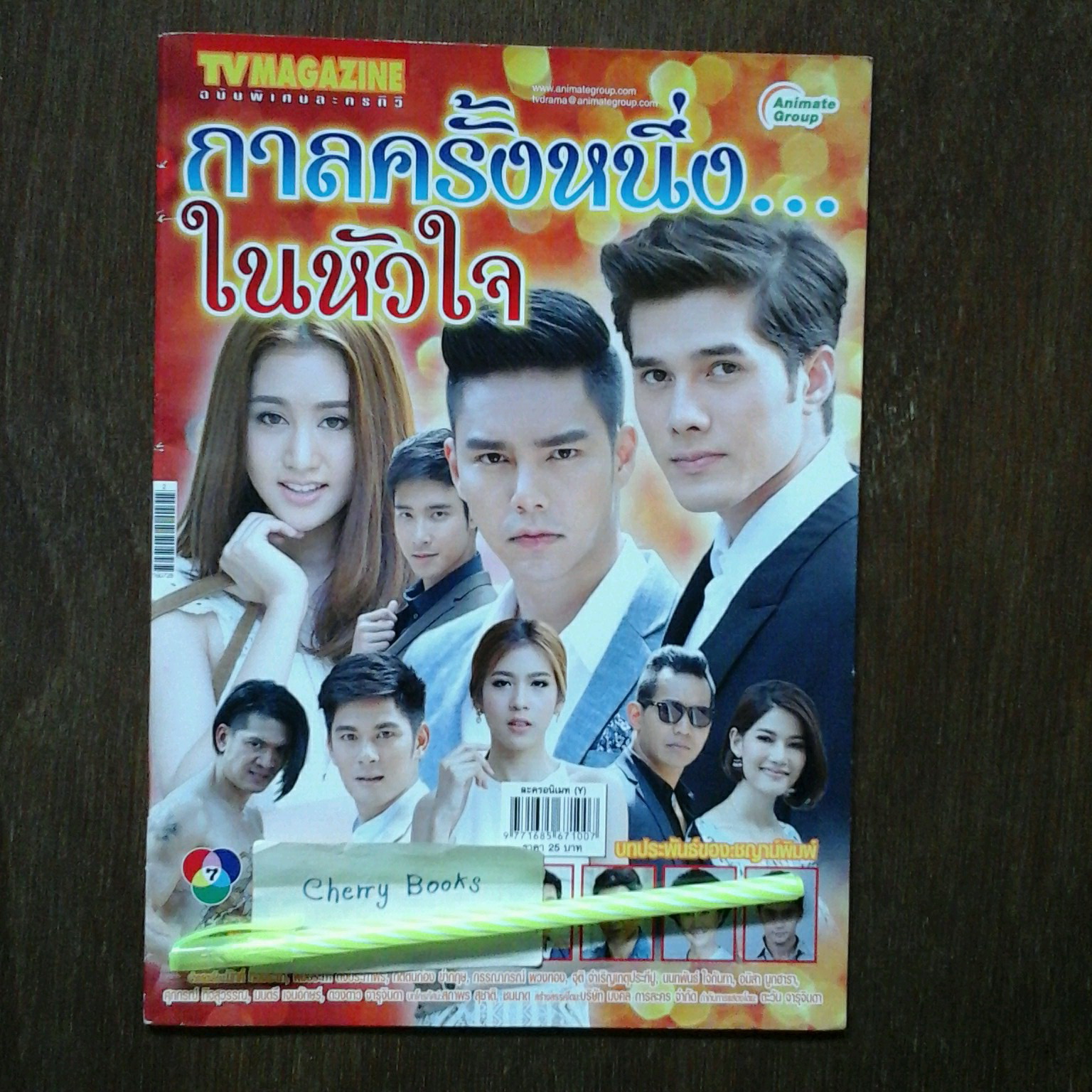 หนังสือเรื่องย่อละคร กาลครั้งหนึ่งในหัวใจ
