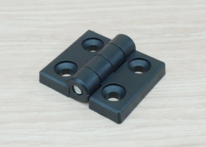 บานพับพลาสติกไนลอน Hinge for Alu-Profile 3030 ระยะรู 30x23 mm