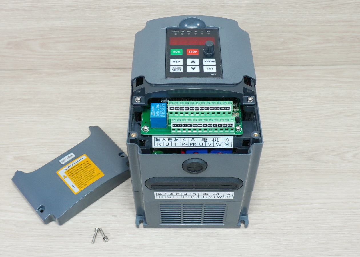 VFD Spindle Inverter 220V 1.5kw (HY01D523B)