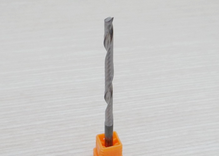 Wood/Acrylic - 4x4x52mm Single Flute Bit Carbide End Mill (SHKxCEDxCEL) เกรด 1A