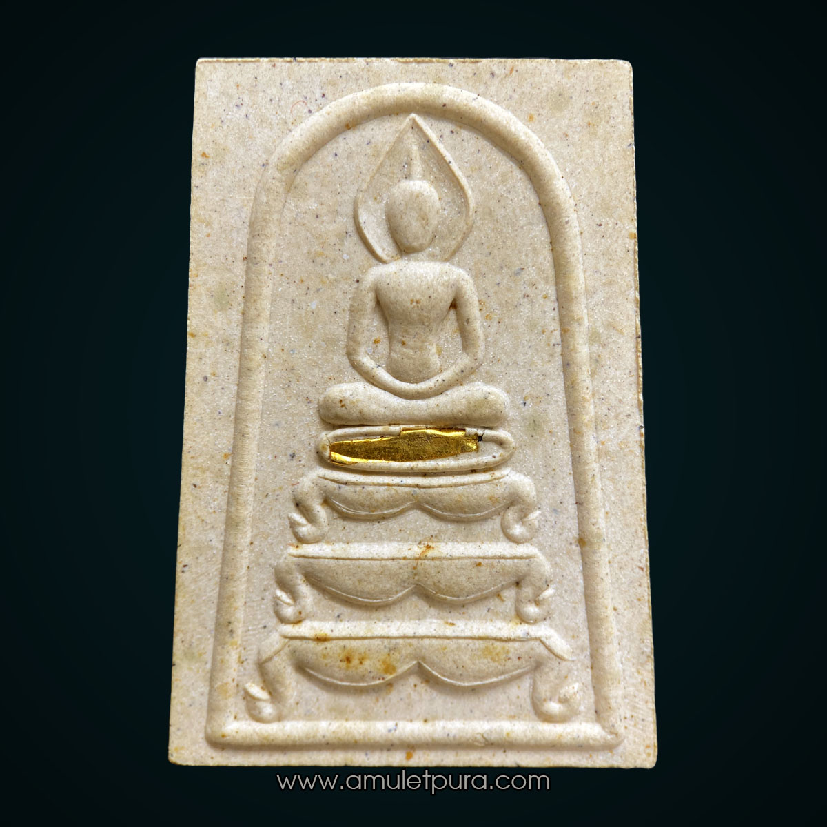 สมเด็จพระพุทธเมตตา ฝังตะกรุดทองคำ หลังหลวงปู่วิเวียร ปี35 วัดดวงแข กรุงเทพมหานคร หลวงพ่อแพ หลวงพ่อเปิ่น ร่วมปลุกเสก สุดยอดเมตตา