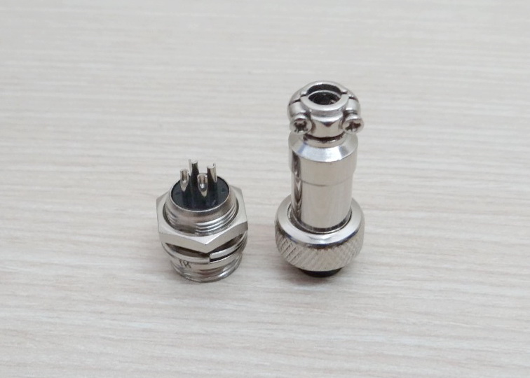 GX12 - 4P Male & Female - Connectors Socket Aviation Plug