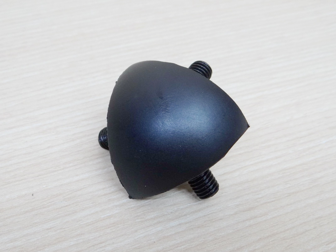 3 Ways Corner Bracket สำหรับ Alu Profile Series 30 + Plastic Cover + Screws M8x15 Taper Head