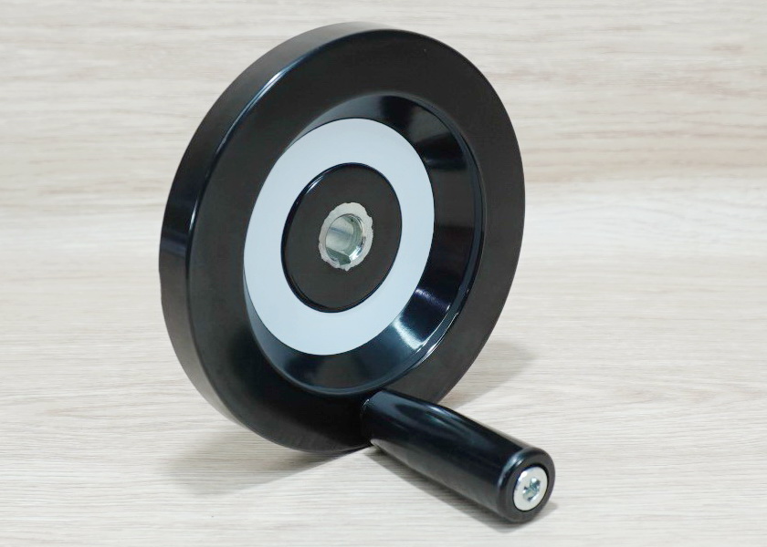 125mm Bakelite-Solid Handwheel Bore 12mm+Keyway 4mm