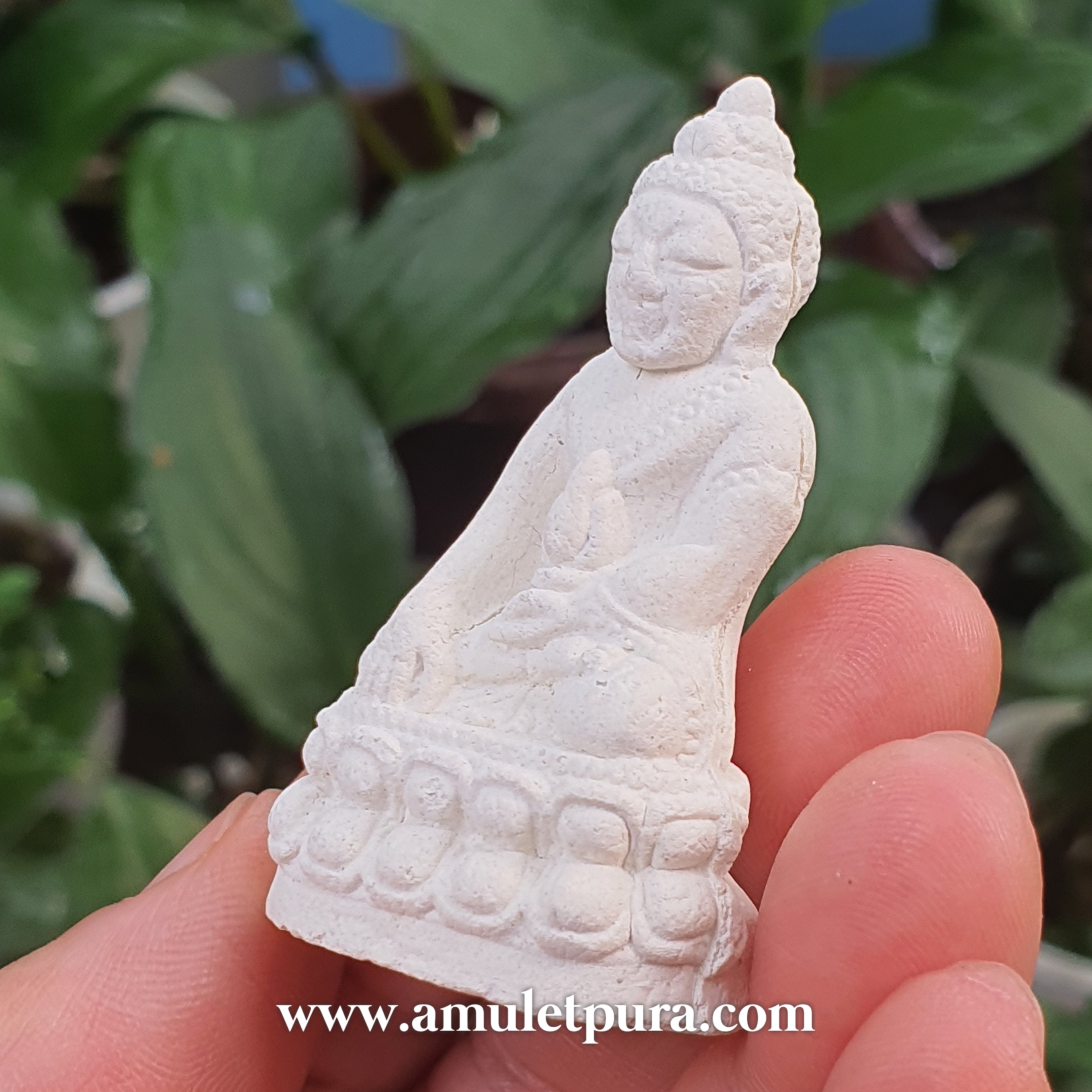 พระกริ่งรัตนมาลา(เนื้อผงพุทธคุณ)ปี40 วัดสุทัศน์ฯ กรุงเทพมหานคร(ปั้มหมึกใต้ฐาน)