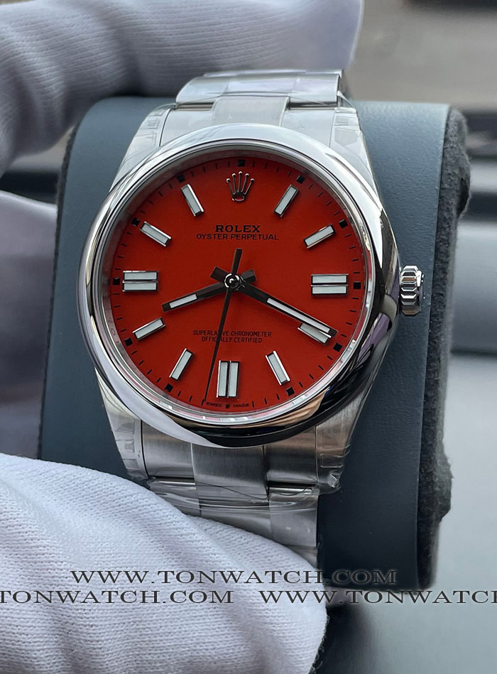 ROLEX OP41RED VSF 41 MM.