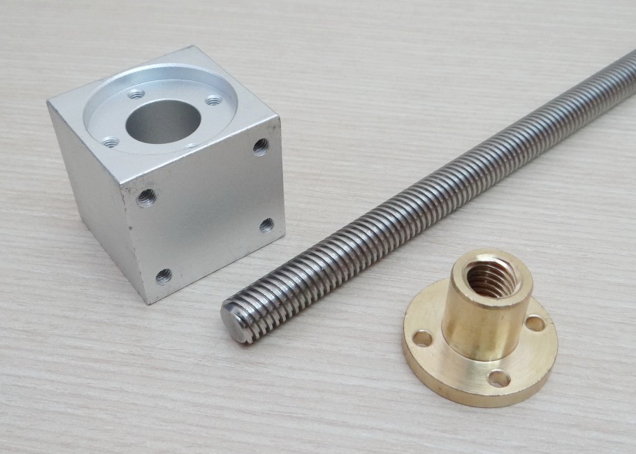 Aluminium housing สำหรับ Copper Nut T12 (White)