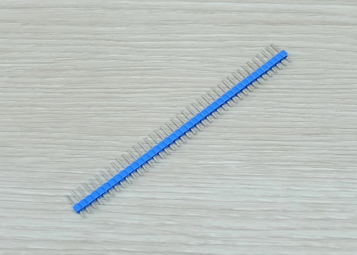 Pin Header - Blue ตัวผู้ขาสั้น 2.54 mm แถว 40 Pin (แพ็ค 20 แถว)