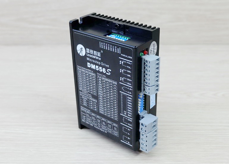 DM556S (Leadshine) Microstep Driver Peak 5.6A, 20-50 VDC 2-phase (Upgrade)