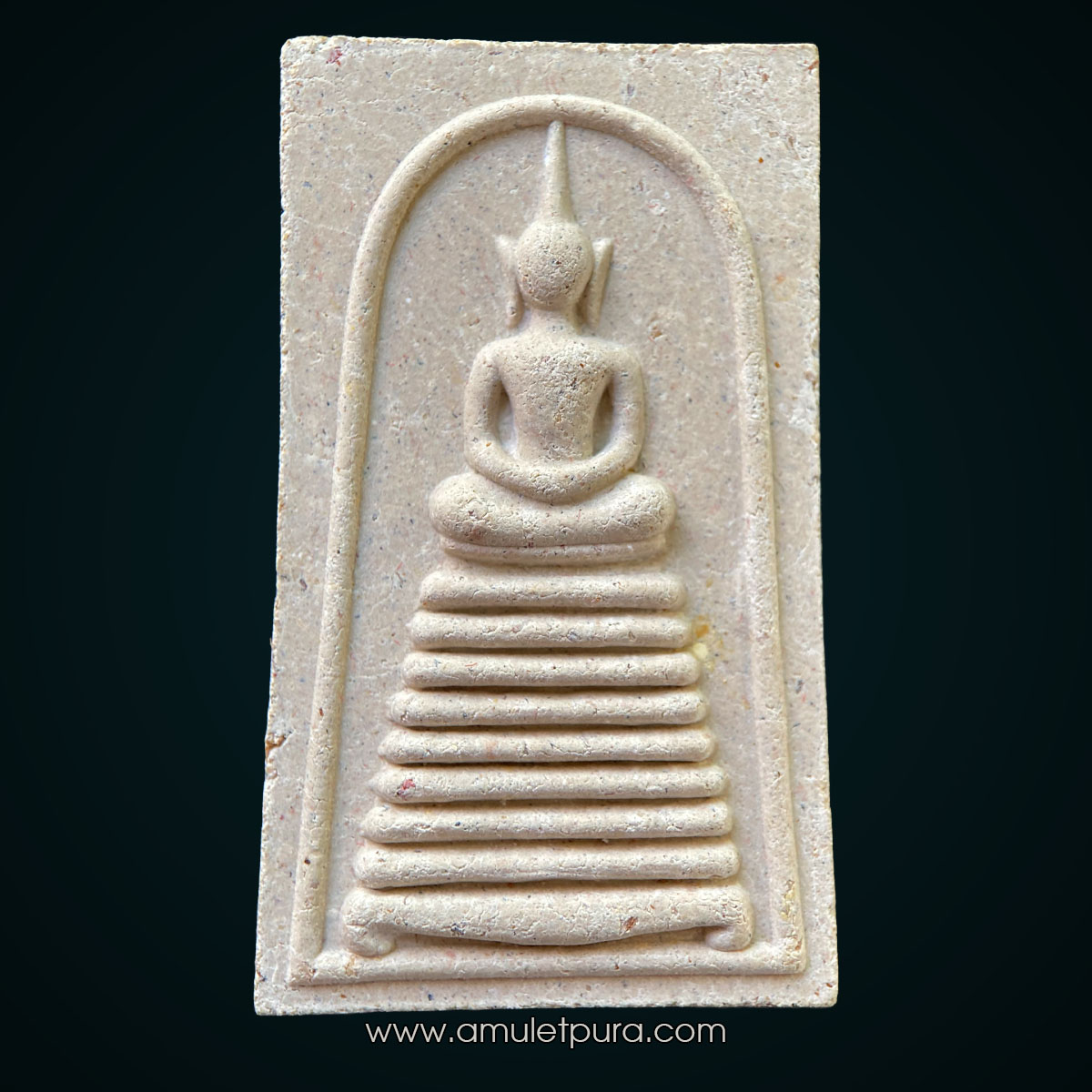 พระสมเด็จพุทธานุภาพ ญสส.พรมงคล 100ปี พุทธพิมพ์เจริญมั่งมีศรีสุข 9 ชั้น ปี56 วัดบวรนิเวศวิหาร กรุงเทพมหานคร (ปั้มโค้ด)