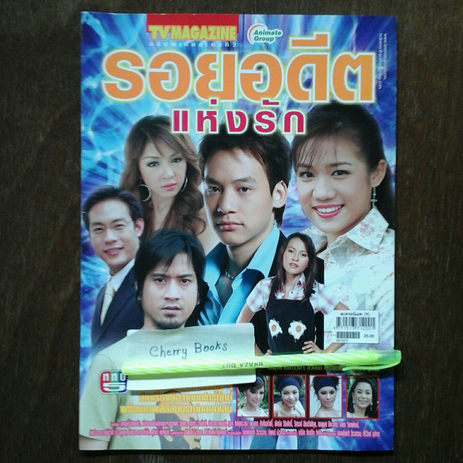 หนังสือเรื่องย่อละคร รอยอดีตแห่งรัก