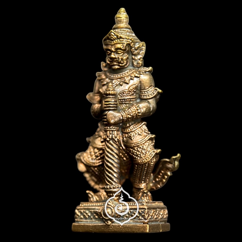 ท้าวเวสสุวรรณ (เนื้อมหาชนวน) รุ่นยกฐานะ ทองนำโชค ปี64 หลวงพ่อทอง วัดบ้านไร่ จ.นครราชสีมา (มีโค้ด หมายเลข931)