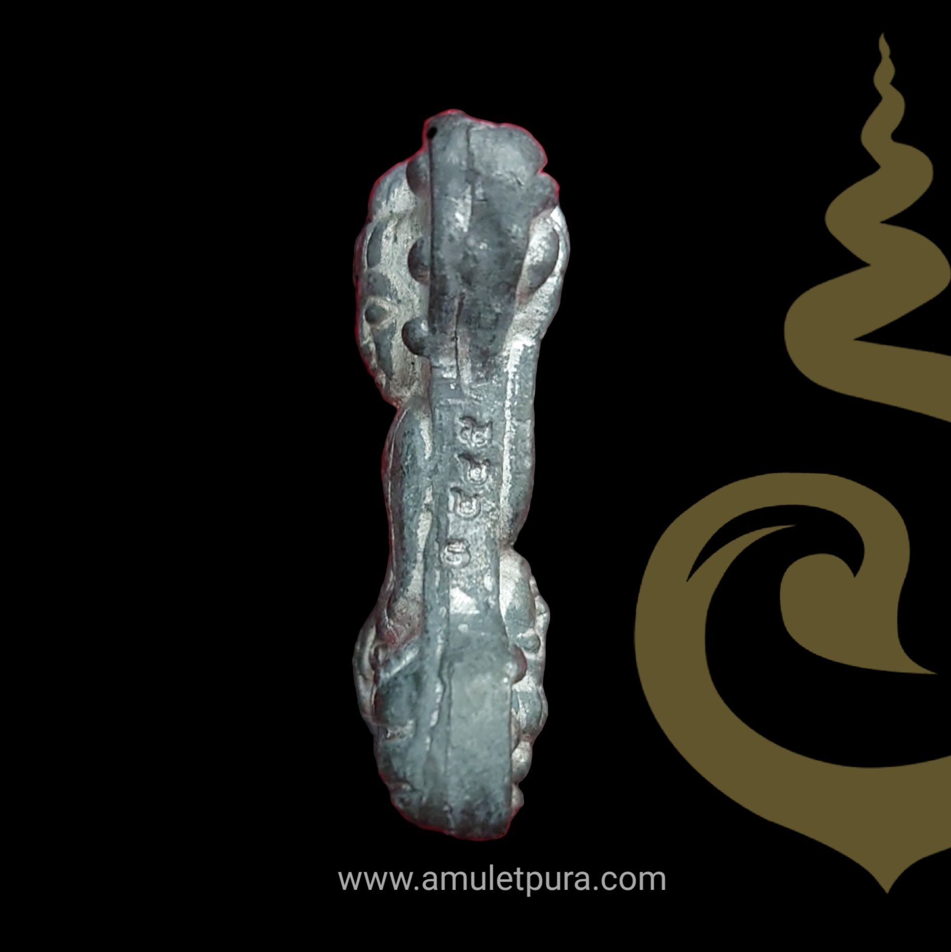 พระมเหศวร นะโภคทรัพย์ (เนื้อชินตะกั่ว) ปี53 หลวงปู่นาม วัดน้อยชมภู่ จ.สุพรรณบุรี (มีโค้ด หมายเลข 3445)