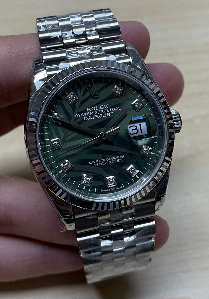 ROLEX DJ36 PALM MOTIF (VSF)