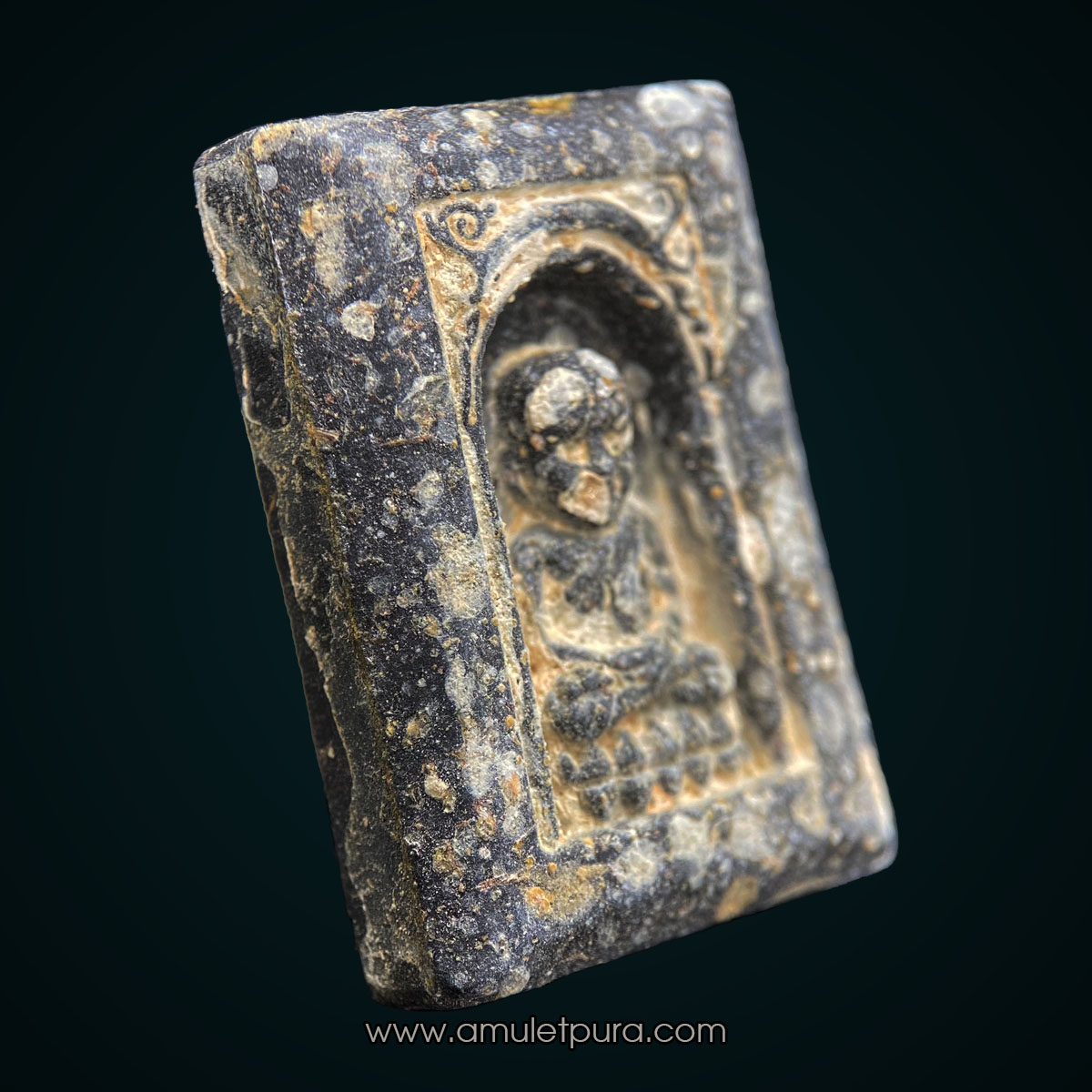 หลวงพ่อทวดกลักไม้ขีด รุ่นทรัพย์ไพศาล ปี59 (เนื้อว่านผสมดินกากยายักษ์ แช่น้ำว่าน) หลวงพ่อรักษ์ อนาลโย วัดสุทธาวาส วิปัสสนา พระนครศรีอยุธยา