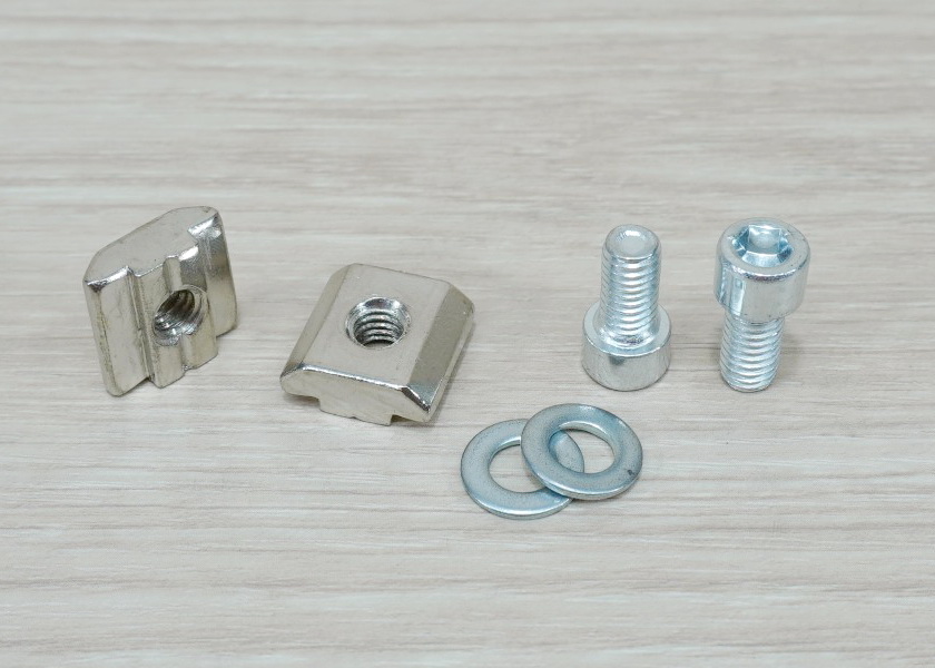 Bracket D30-A สำหรับ Series 30 Alu Profile + ชุดน็อตสกรู T-Nut M6 Series 30