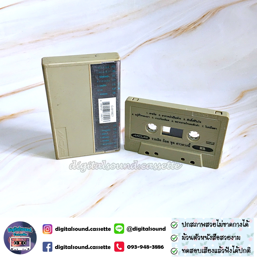 เทปคาสเซ็ท ก๊อต จักรพรรณ์ อาบครบุรี อัลบั้ม รวมฮิตปกดำ ดาวดวงนี้