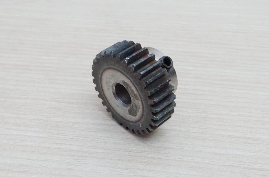 Spur Gear Pinion 1.0 Mod 30Teeth Bore 12.7mm (straight teeth - เฟืองตรง)