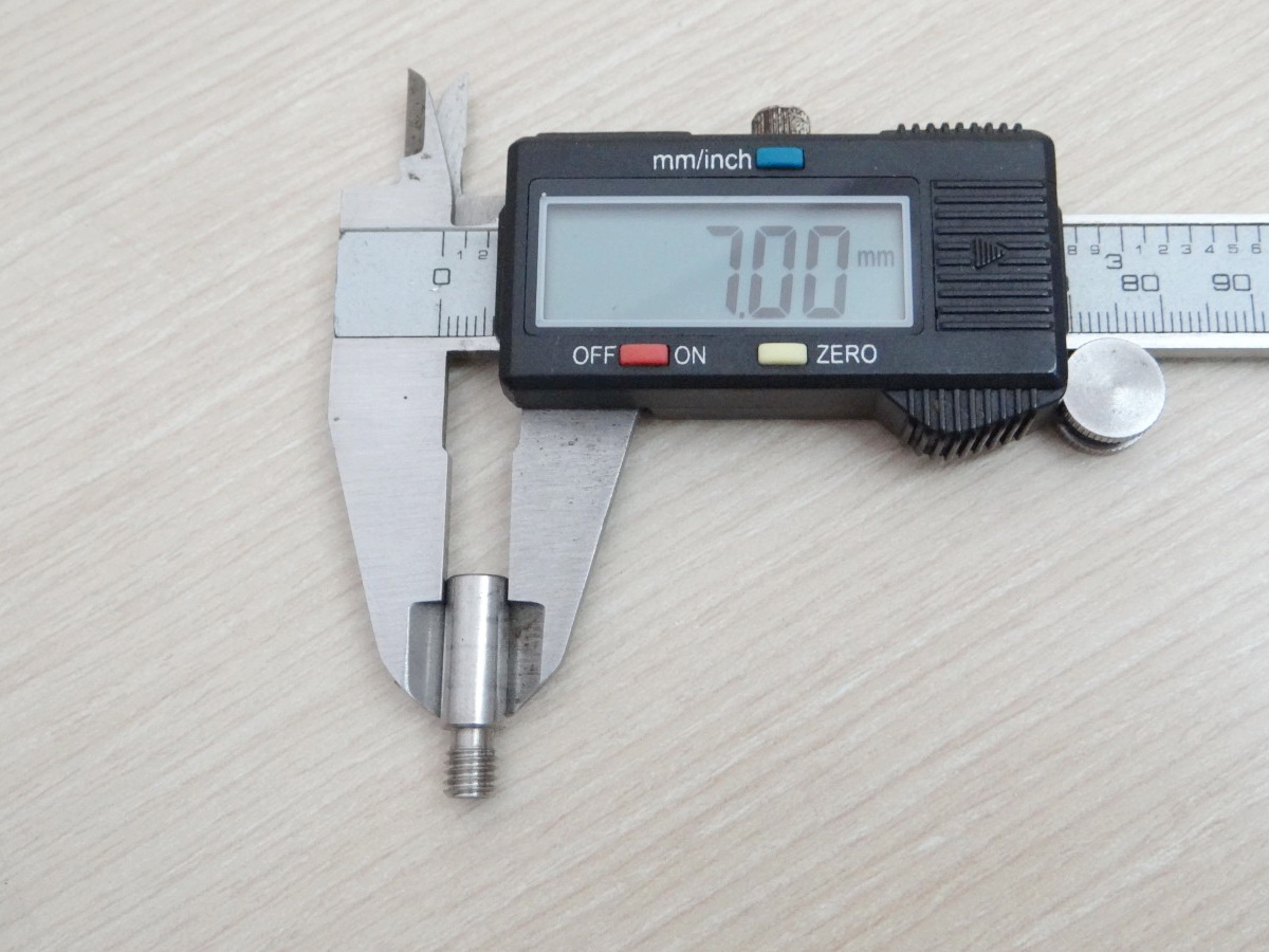 Throat Chimera V6 Stainless Steel M7 with Teflon Tube 1.75mm Filament